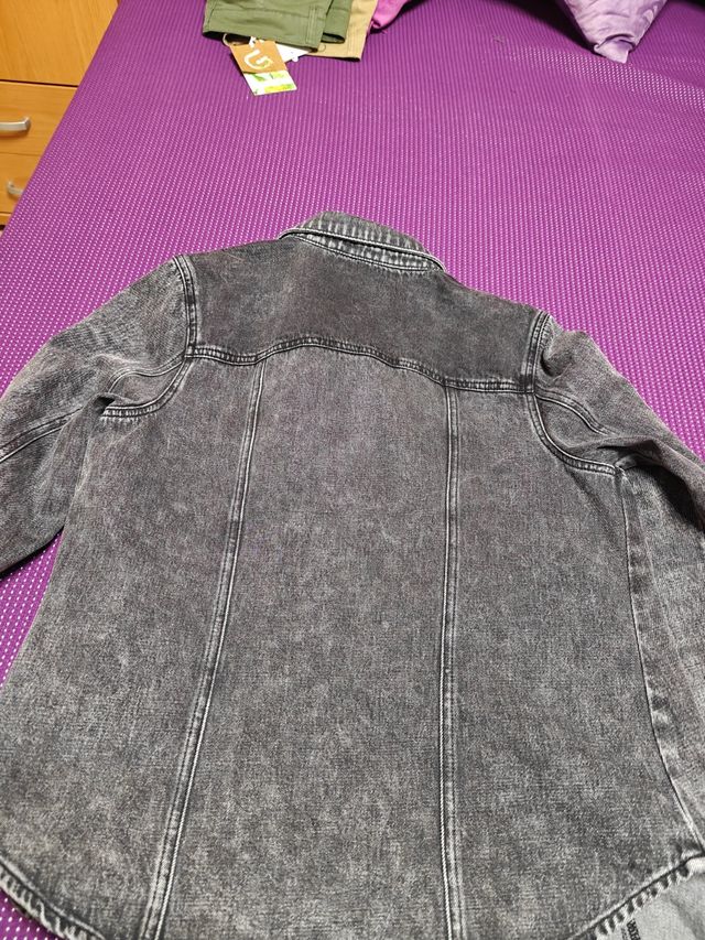 Camisa vaquera negra