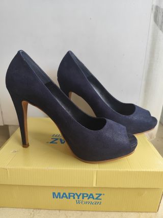 Zapatos de tacón Marypaz azul
