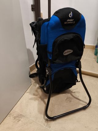 Mochila Porteo Deuter Kid Comfort II Azul