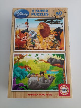 2 Puzzles Disney 50 Piezas