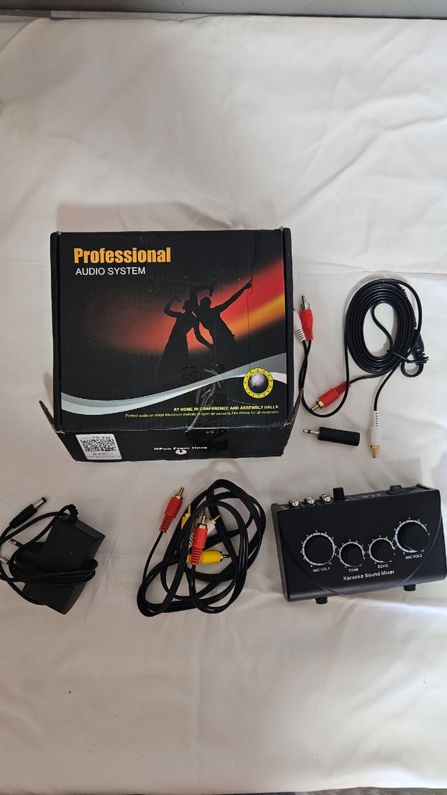 Mixer audio per karaoke stereo Echo