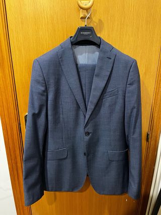 Traje Zara Man Azul Talla M