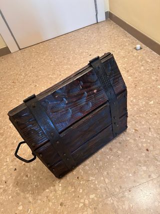 Botellero de madera para 3 botellas