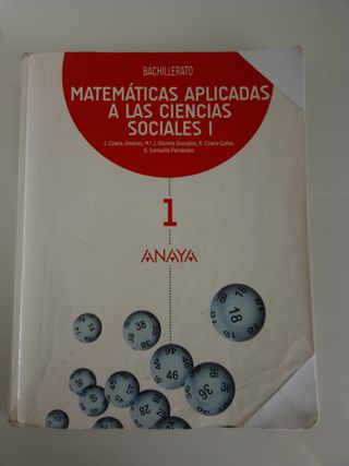 Matemáticas aplicadas a las Ciencias Sociales I.