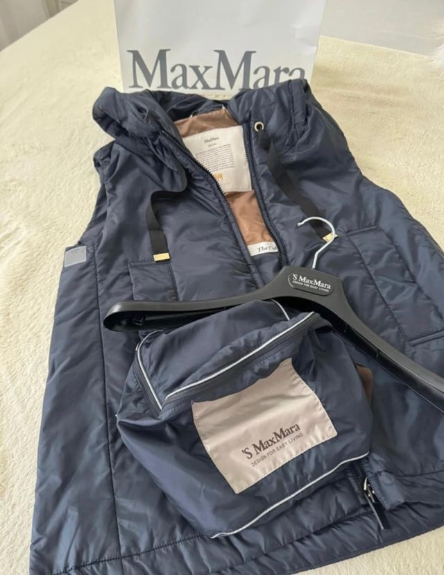 Chaleco Max Mara Azul Marino