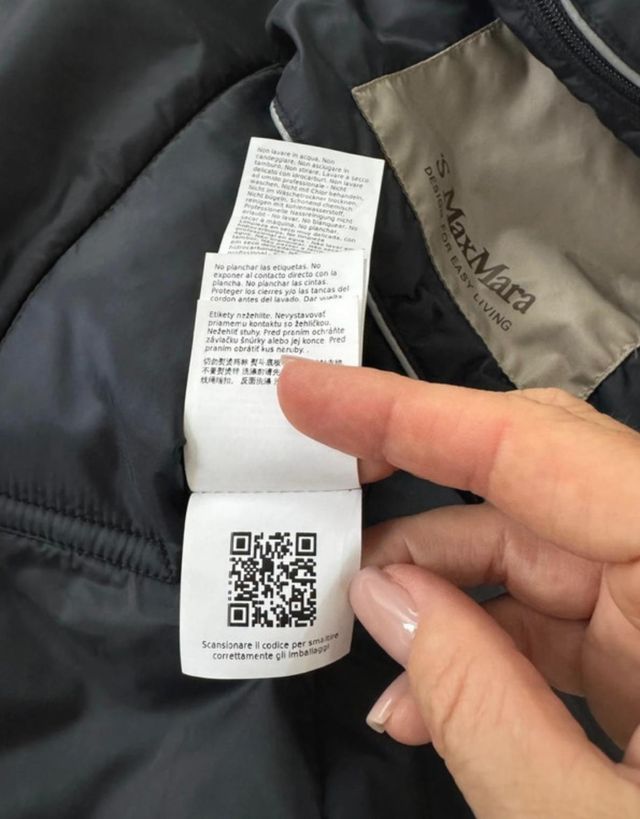 Chaleco Max Mara Azul Marino