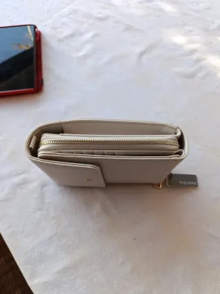 Bolso Tarjetero Blanco PARFOIS