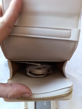 Bolso Tarjetero Blanco PARFOIS