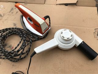 Ferro da stiro e Phon anni 70
