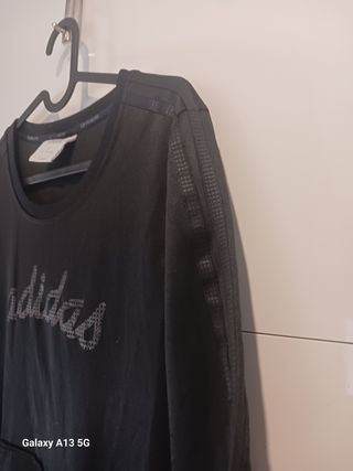 Sudadera Adidas Negra Mujer