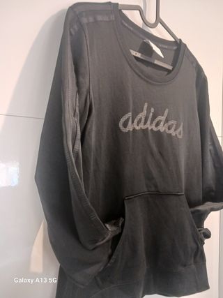 Sudadera Adidas Negra Mujer