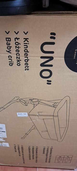Cuna para bebé adaptable a cama