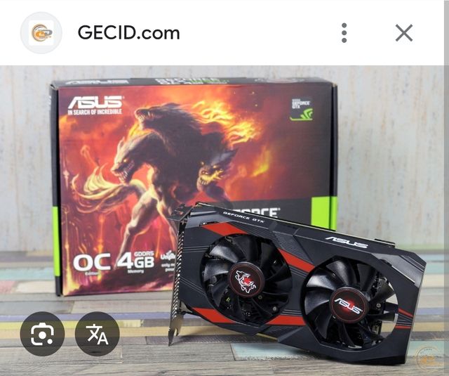 Tarjeta Gráfica ASUS Cerberus 1050 Ti 4GB