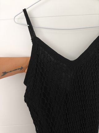 Vestido Negro Zara