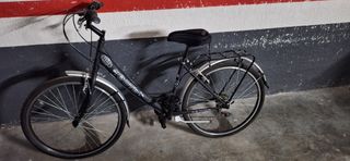 Bicicleta DTB Town Negra