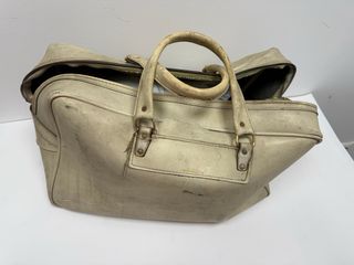 Bolsa Deporte Vintage Adidas Años 60-70 Beige