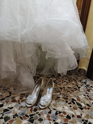 Zapatos Serenela Beige Talla 38