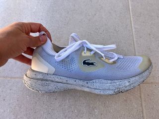 Zapatillas Lacoste Mujer Gris/Blanco