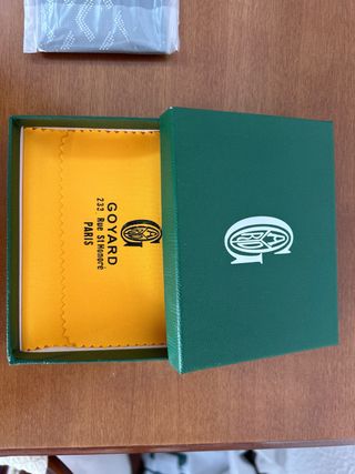 Tarjetero Goyard Negro