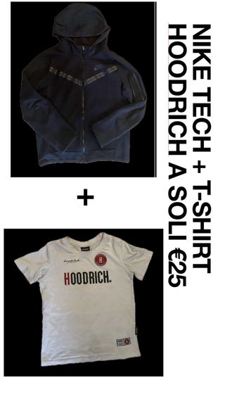 Felpa Nike Tech + T-shirt Hoodrich