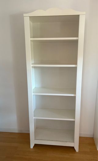 Estantería Blanca de Madera