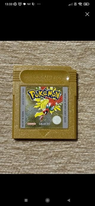 Pokemon Oro Edición Game Boy Color