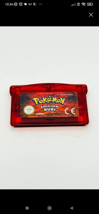 Pokemon Rubí Edición - Nintendo GBA
