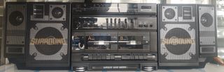 Equipo de Sonido Doble Cassette Radio FM