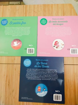 Set de 3 libros infantiles