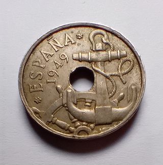 50 céntimos España 1949