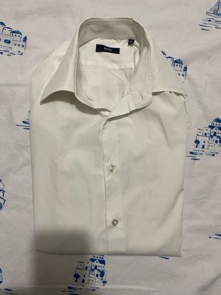 Camisa Hugo Boss Blanca Talla M