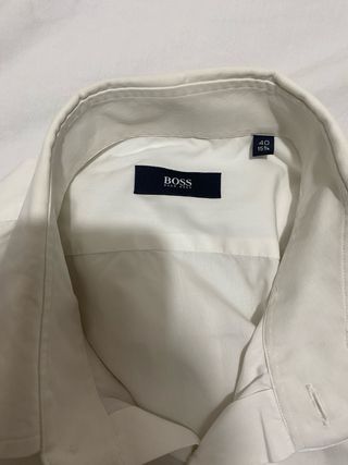 Camisa Hugo Boss Blanca Talla M