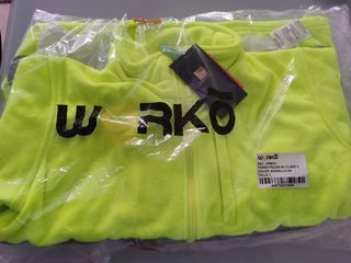 Forro Polar Worko Amarillo AV Clase 3 Talla L