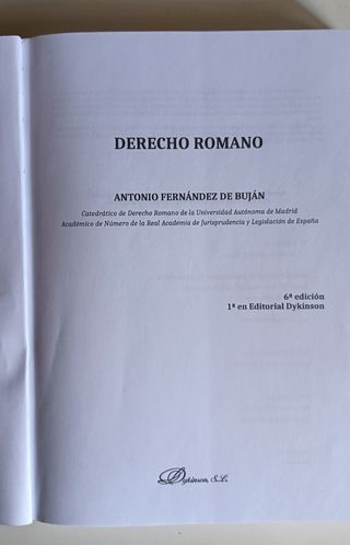 Derecho Romano