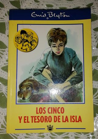 Los cinco y el tesoro de la isla - Enid Blyton.