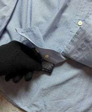 Nautica Shirt Blue Vintage Y2K Classic Style