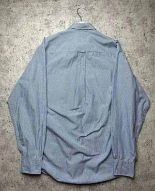 Nautica Shirt Blue Vintage Y2K Classic Style