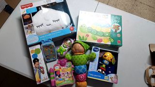 Lote Juguetes Bebé Fisher-Price, VTech, Disney