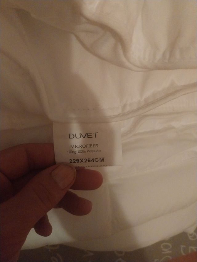 Relleno nórdico blanco