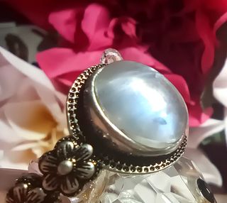 Anillo Plata con Piedra Luna