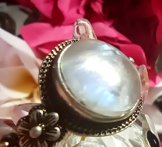 Anillo Plata con Piedra Luna