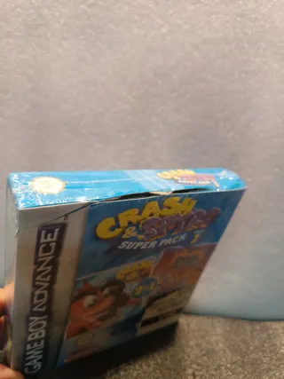 Crash & Spyro Super Pack Vol. 1 precintado GBA