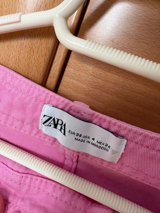 Pantalón Vauqero Rosa Cargo