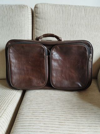 Maleta Vintage Marrón Mik Flyer