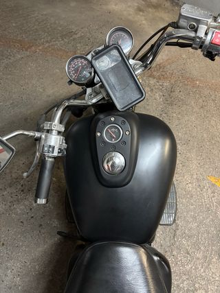Daelim Daystar 125 Custom Negra Mate