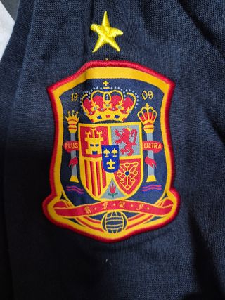 Sudadera España Talla L Azul Marino