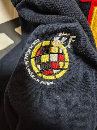 Sudadera España Talla L Azul Marino