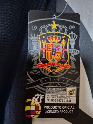 Sudadera España Talla L Azul Marino