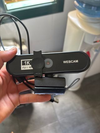 Webcam 1K Full HD Negra