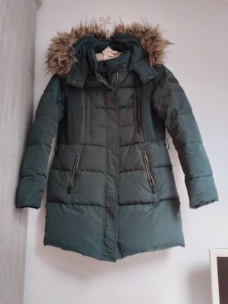 Plumifero Pepe Jeans Mujer Verde azulado